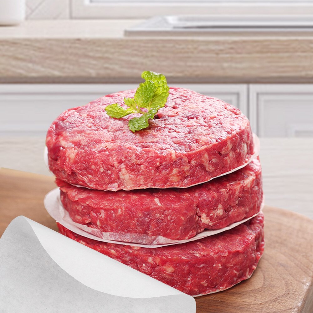 Fabricante de hamburguesas 3 en 1, utensilio antiadherente para hamburguesas, práctico y duradero, molde de prensa para parrilla de ternera, accesorios de cocina