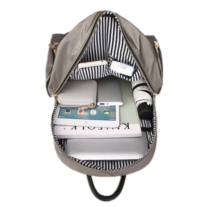 Rugzak dames rugzak dames schoudertas effen kleur schooltas voor tienermeisjes dames reistas rugzak