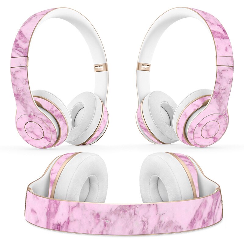 Marbling Headphone Sticker for Beats Solo 2 solo 3 Wireless Headphone skin sticker for solo2 solo3 vinyl sticker: TN-Solo2-0198