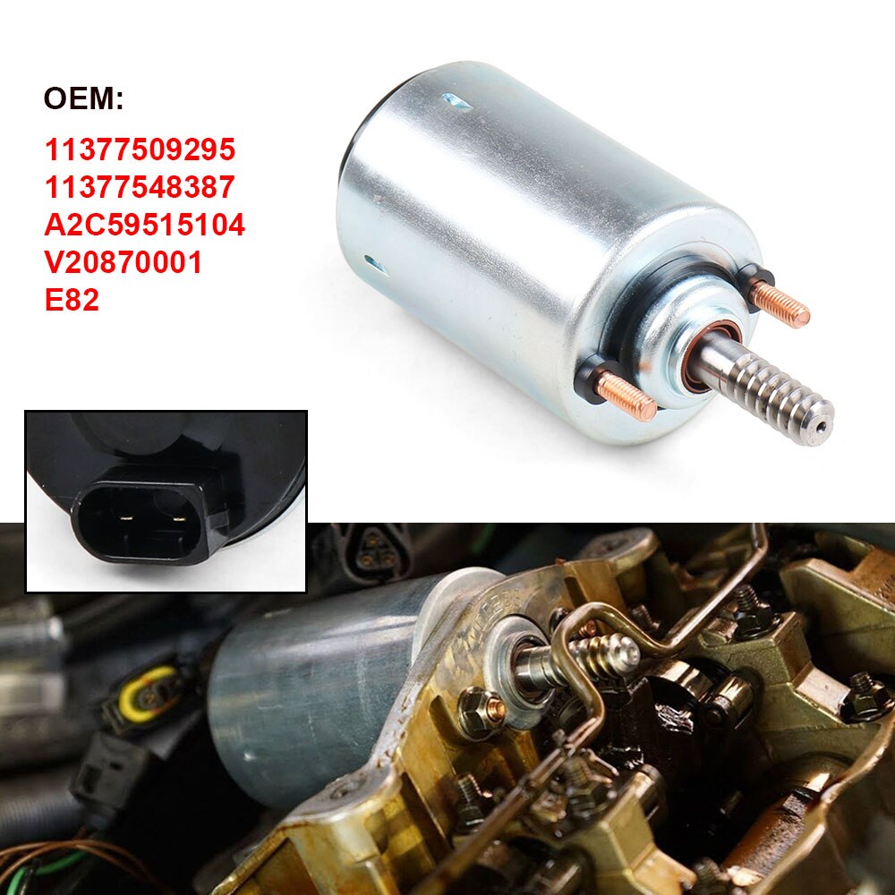 11377509295 11377548387 1x Eccentric Shaft Actuator For BMW 1 E81 E82 E88 Valvetronic System