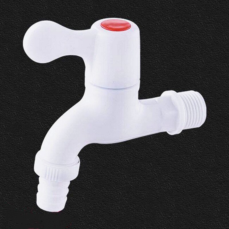 In-wall Single Cold Bibcock Outdoor Washing Machine Faucet 20 25mm Thread Interface Plastic Single Handle Tap,JO21028