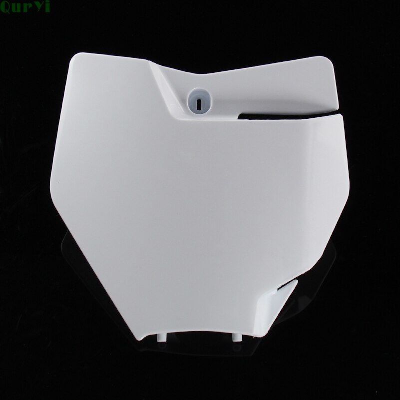 Motorcycle Plastic Front Number Plate Name Cover for 250/350/450 SX-F/XC-F And 125/150 SX Motocross Enduro