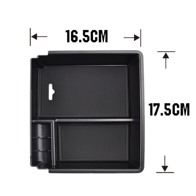 Caja de almacenamiento de la barandilla Central del coche, consola de almacenamiento para Ford Ranger