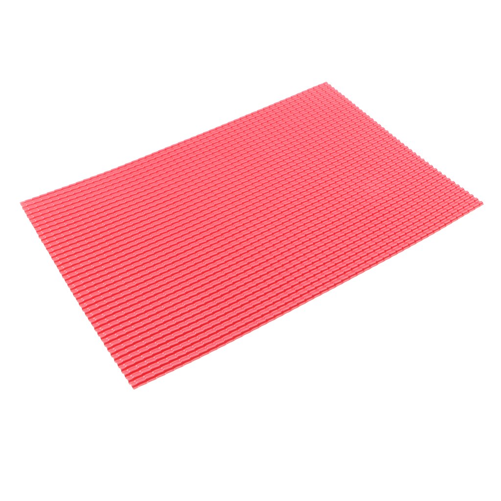 1/50 schaal dakpanplaten model pvc plastic diy modelbouwmaterialen