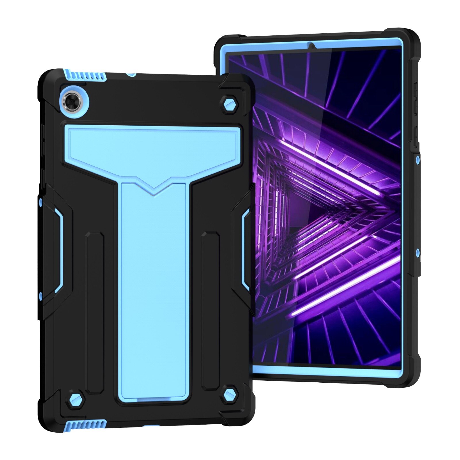 Tablet Case for Lenovo Tab M10 FHD Plus 2nd Gen - Shockproof Leather Stand Cover: G