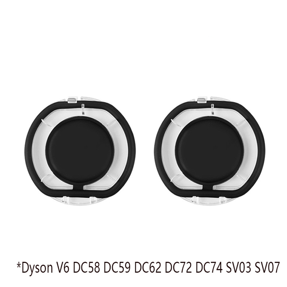 Bague d'étanchéité supérieure fixe et couvercle de Base pour aspirateur Dyson V6 V7 V8 V10 V11 V15, pièce de rechange pour tasse à poussière: vert clair