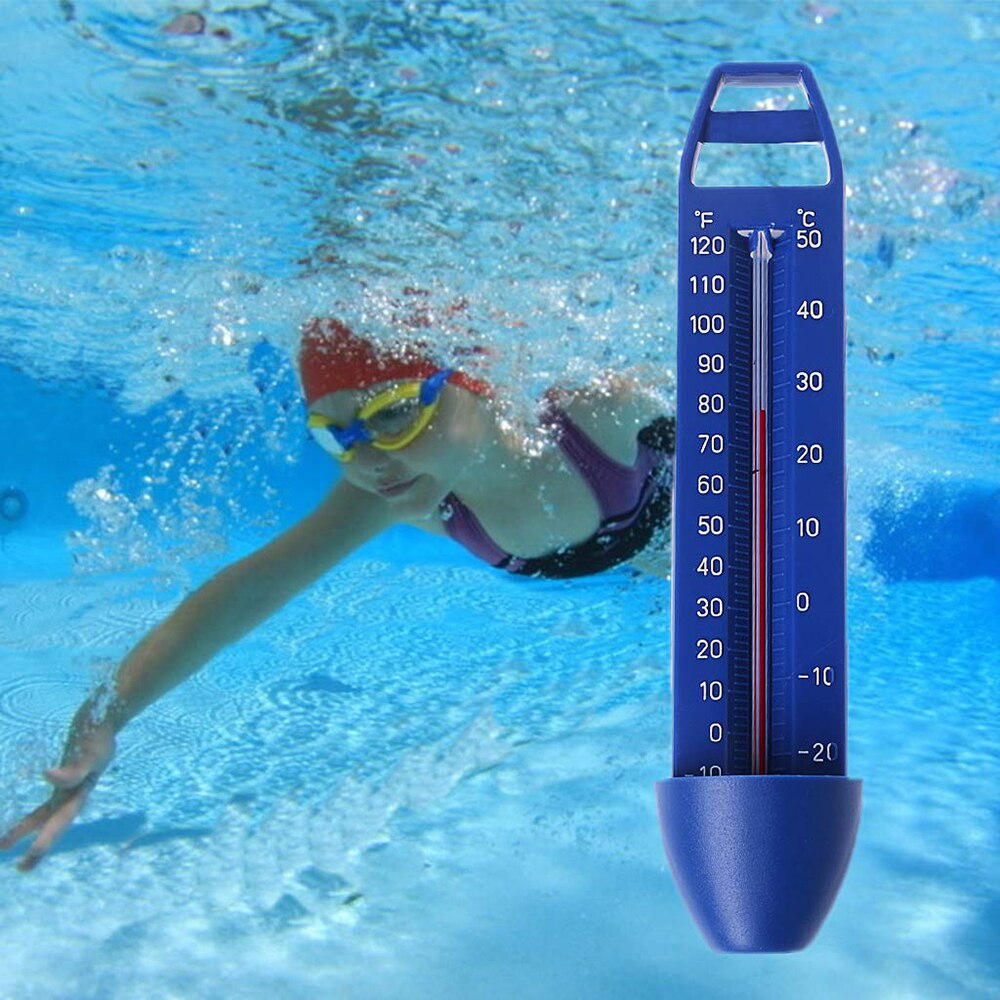 Pool Thermometer Swimming Pool Float Water Thermometer Easy To Read Temperature Display Floating Pool Thermometer