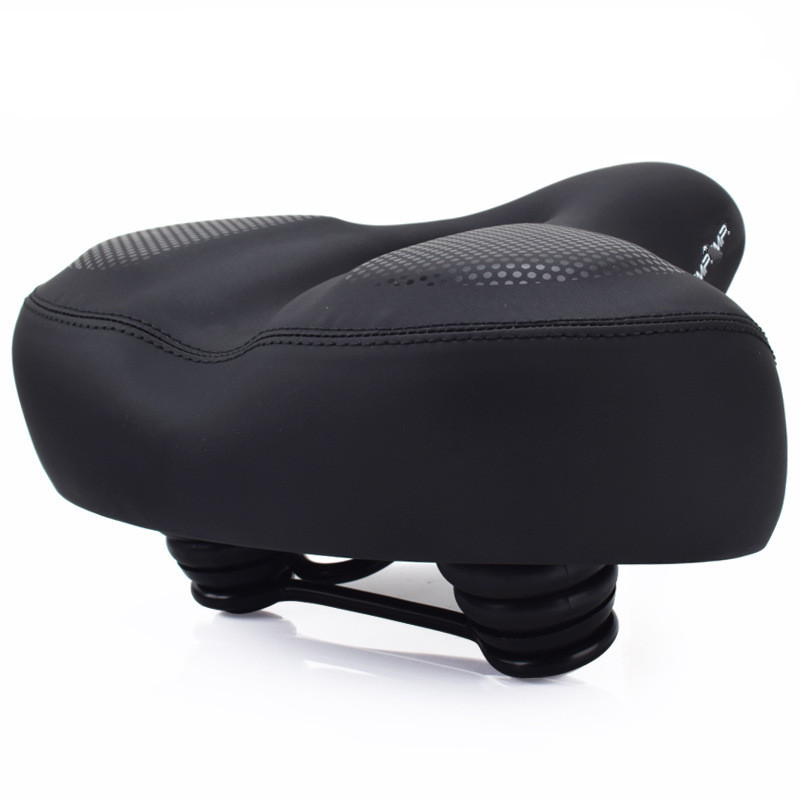 Bicycle Seat Cushion Widening Thickening Soft Comfortable Bike Saddle for Mtb Road Bike Electric Bicycle Mountainbike Accessoir: Burgundy