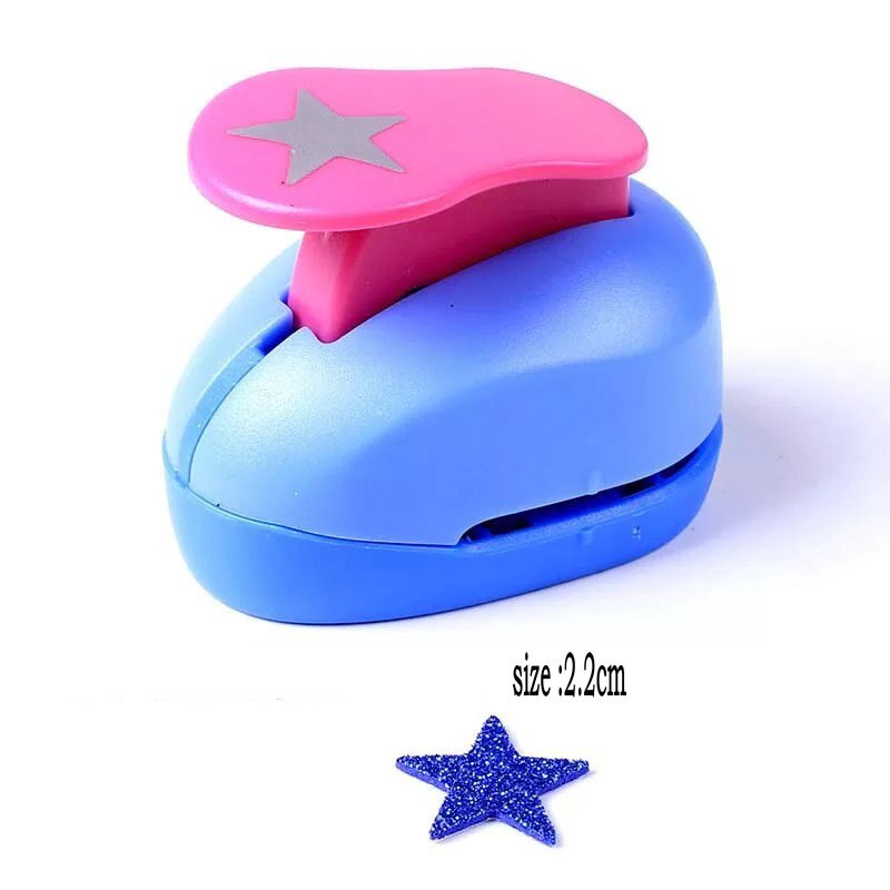 1.5cm-7.0cm five-pointed star shape craft punch paper punches scrapbooking punchers DIY handmade paper cutter EVA foam punch