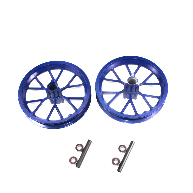 Llanta de aleación de aluminio para Mini Moto, llanta delantera y trasera de 2019mm, apta para minimoto de 49cc, 222: Front and Rear hub