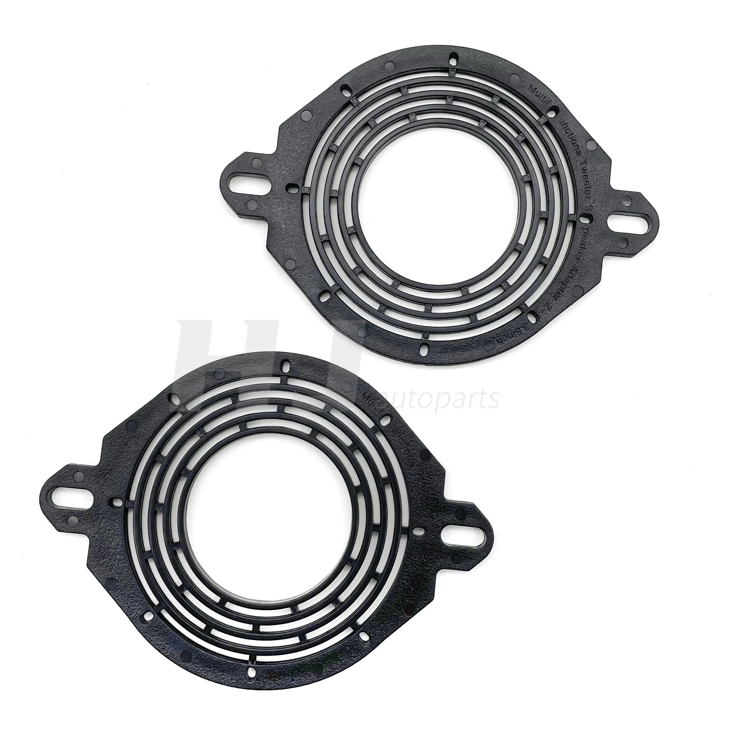 1pair Car Tweeter Midrange Speaker Mount Spacer Bracket Holder for Car Dashboard Multif Unctiona Adapter for 2-3.5 Inch Tweeter