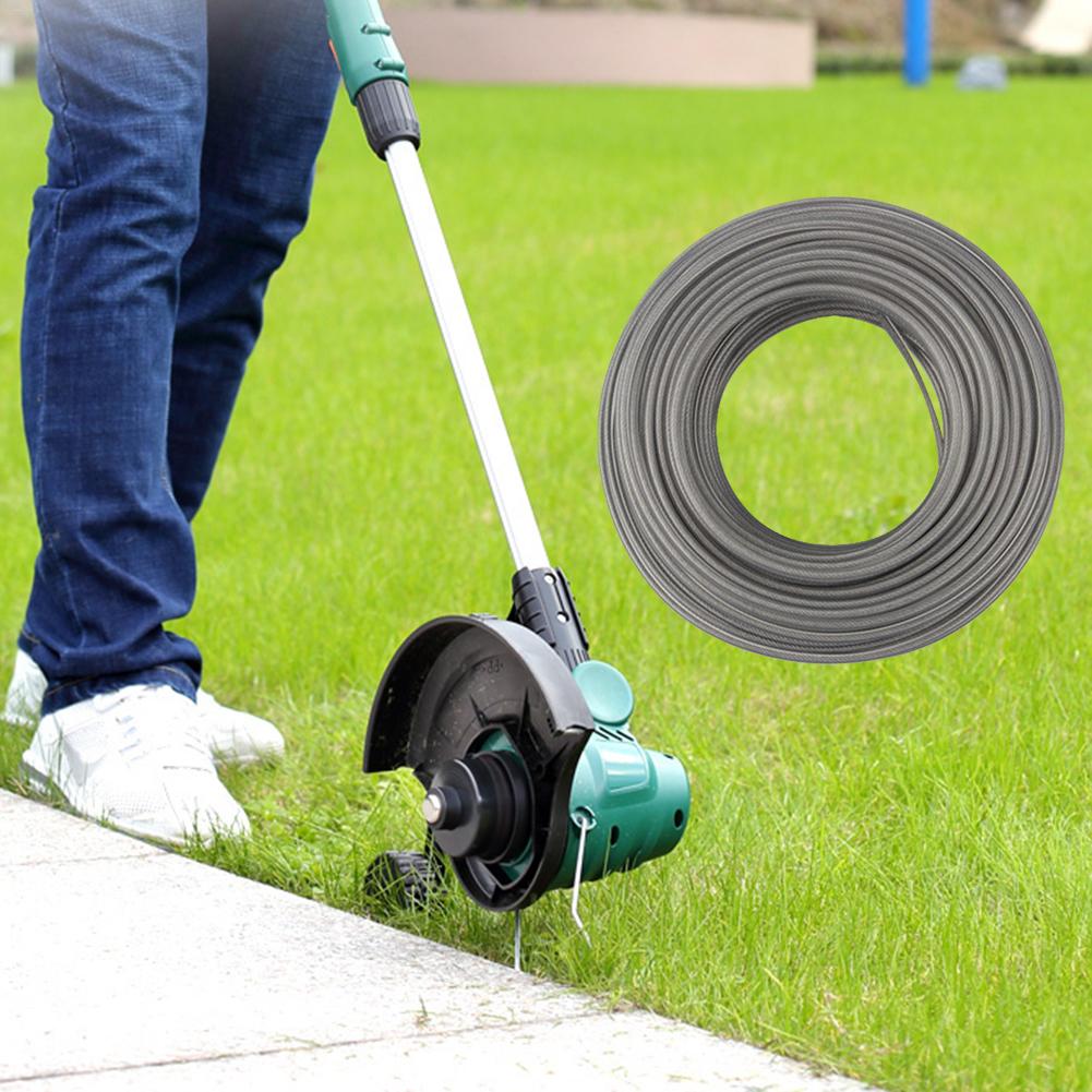 God nylon skære trimmer reb strimmer skæresnor græsplæne tilbehør rund firkantet græstov line
