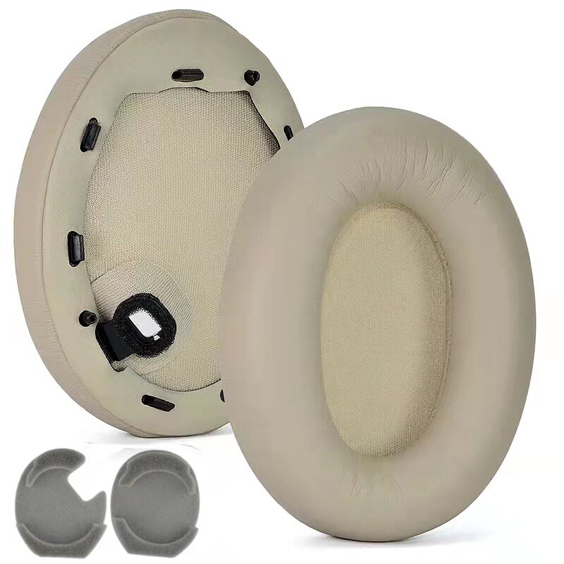 Miękkie poduszki nauszne z pianki memory do słuchawek Sony WH-1000XM4 WH1000XM4 WH 1000 XM4 wymienne nauszniki Drop Shipping: Złota