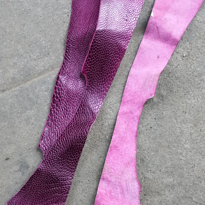 1 pcs Struisvogel leer stof voor horloge band/gesp 35*2.6 cm: 9