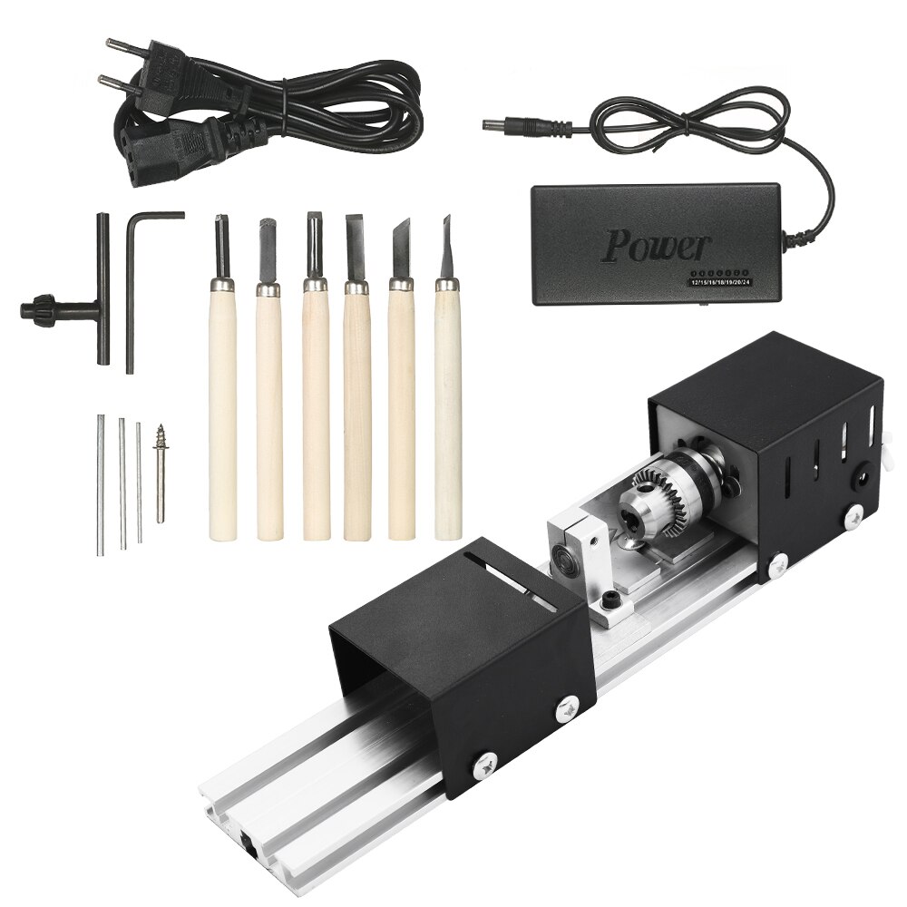 100W Mini perles Machine Miniature tour bricolage bouddha perle tour meulage et polissage perles tour polissage perceuse outil rotatif