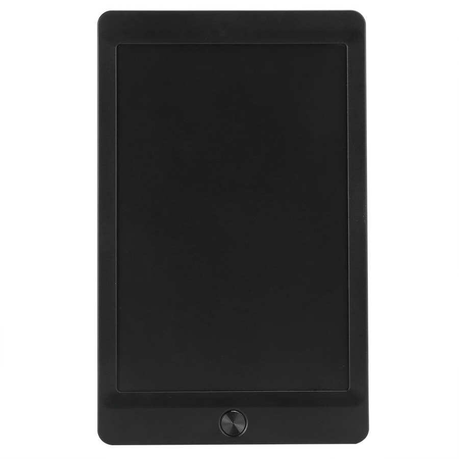 LCD Writing Board Light-Energy Bright Thick Handwriting Children Graffiti Tools 8.5inch Monochrome Board: Black