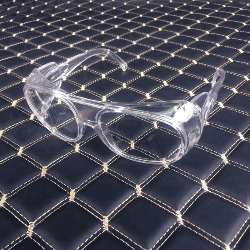 1pcs Safety Goggles Eye Fully Enclosed Lens Goggles Wide Vision Disposable Vent Mask Splash Goggles Automobiles Accessories: Default Title
