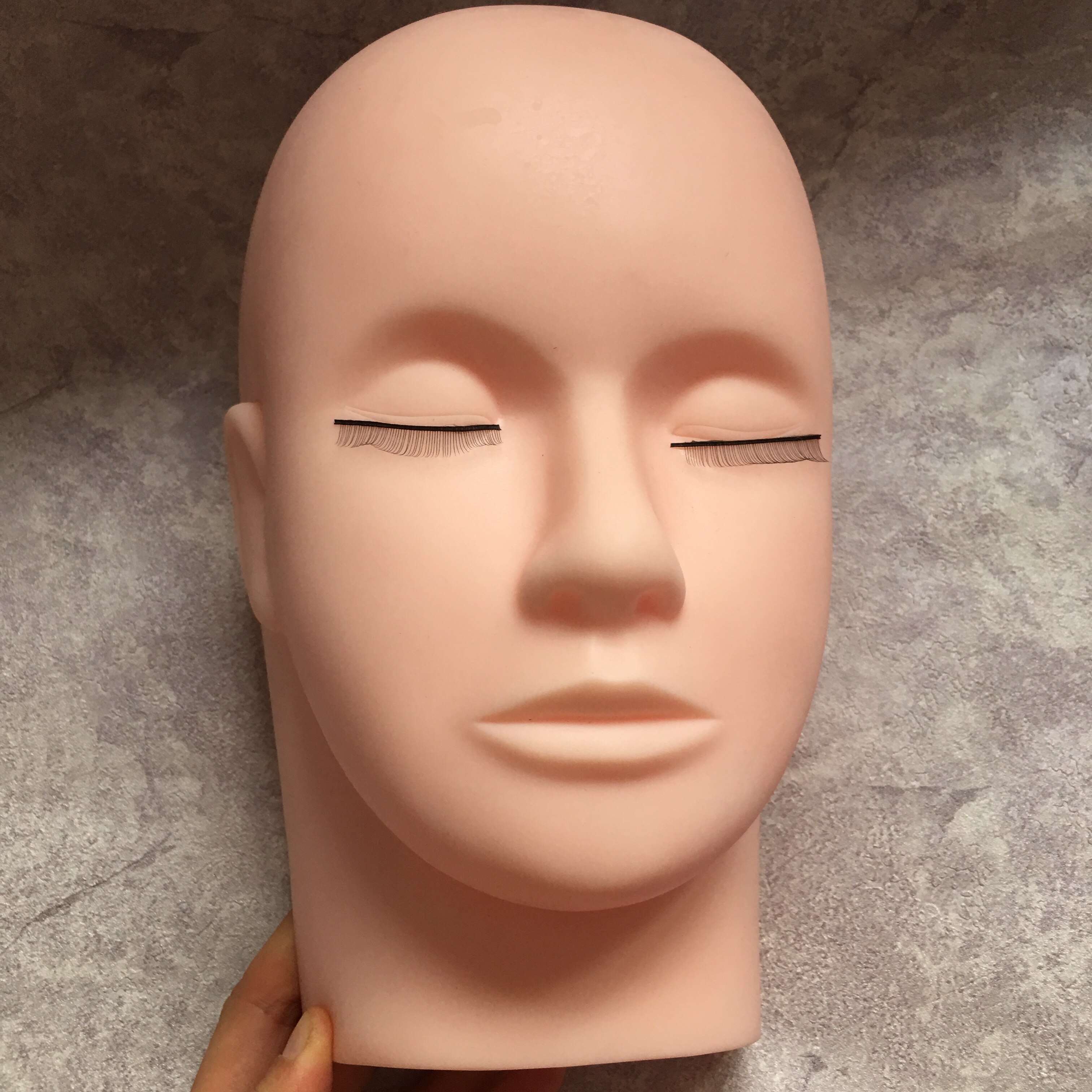 Wimpern Praxis Ausbildung Kopf für Make-Up t Weich... – Grandado
