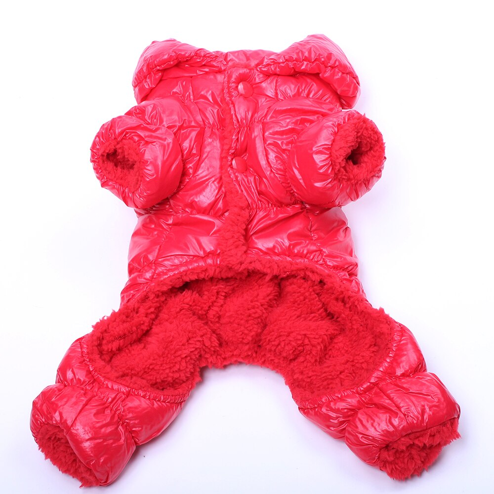 Honden huisdier winter warme jumpsuit broek waterdicht kat puppy jas huisdier puppy kleding