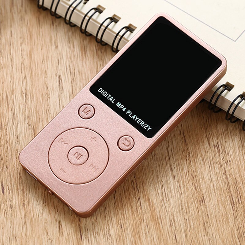 MP4 Music Player Portable HD Screen Support 32GB TF Card Recording Radio @M23