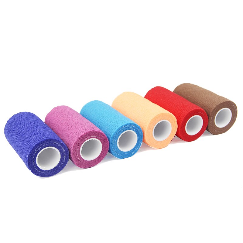 10cm x 4.5m elastoplast självhäftande sammanhängande bandage tejp starka sporttejper för handled, ankelförstuvningar och svullnad