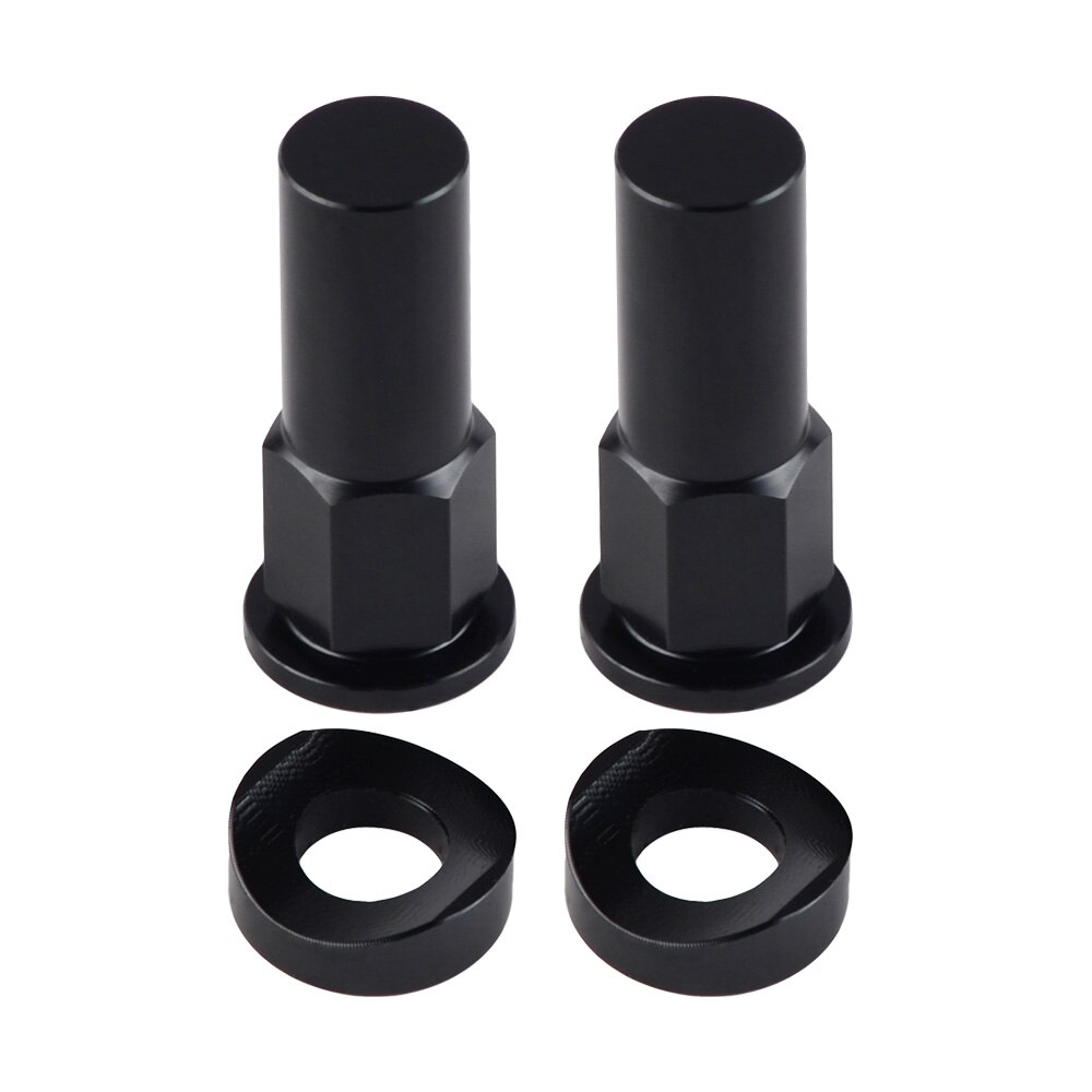 Schmutz Grube Fahrrad 8x 1,25mm Reifen Luft Klemme Schraube Felge sperren murmeln Abstandshalter Ventil Stengel Deckel für Honda Yamaha suzuki Kawasaki KTM SX F EXC F: Schwarz