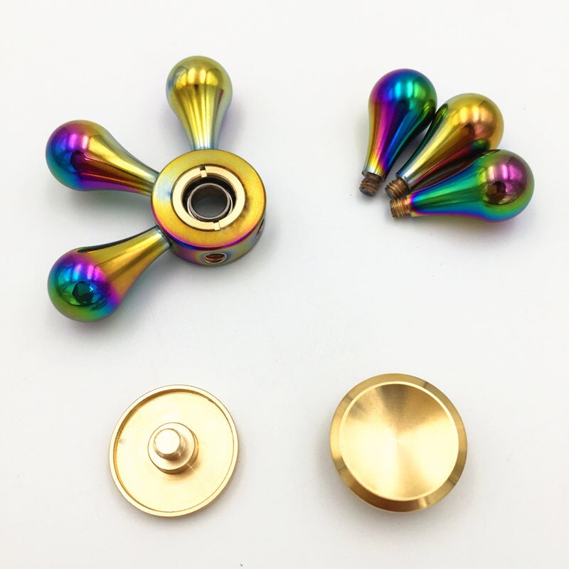 Multicolor Fidget Spinner metalen Speelgoed Hand Spinner fidget Voor Autisme en ADHD Kids/Anti Stress Volwassen speelgoed