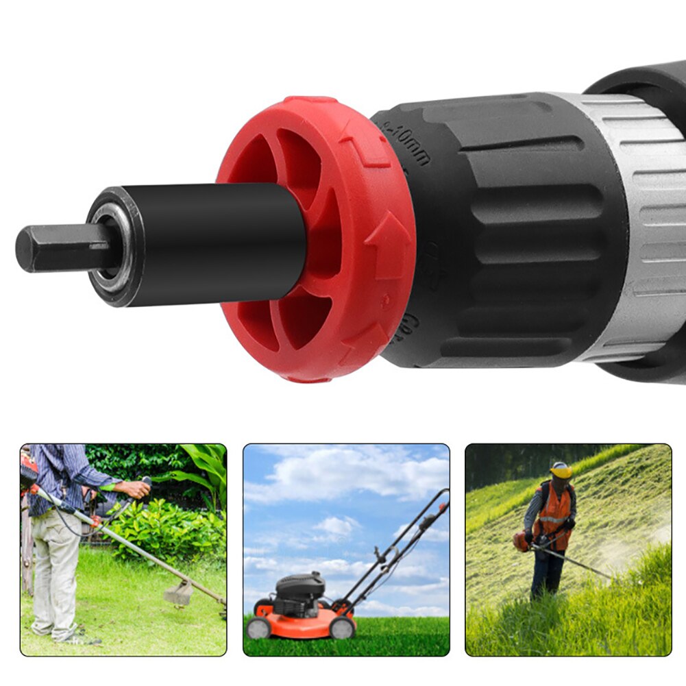 Motor Mower Starter Electric Engine Drill Bit Adapter For Troy-Bilt Plug For Electric Start Capable Handheld Power Equipment