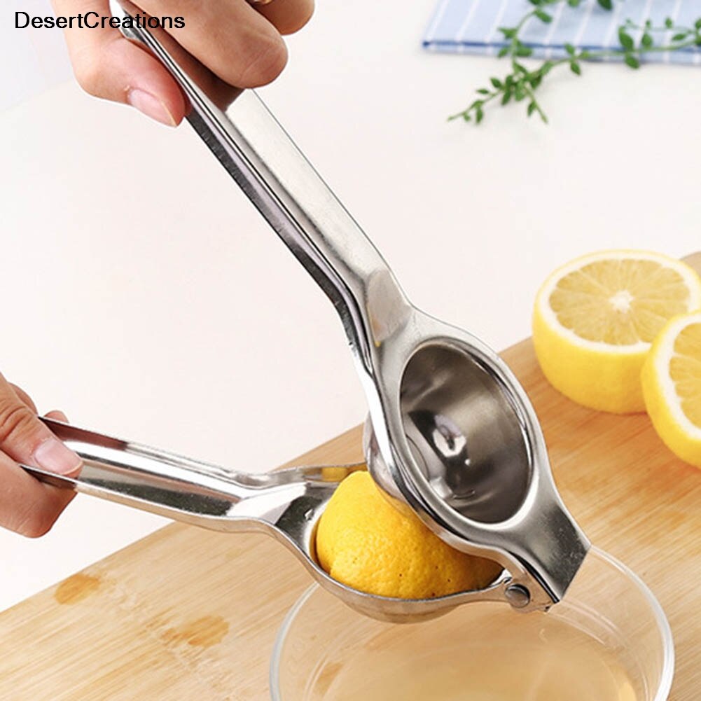 Stainless Steel Lemon Squeezer Lemon Manual Juicer Sturdy Lemon Squeezer Anti-corrosive Manual fresh juice tools