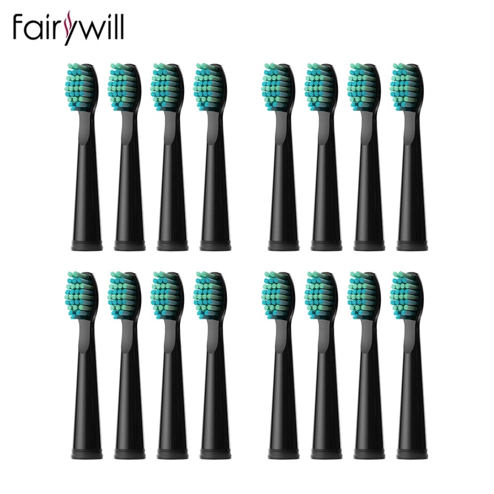 Fairywill Sonic Electric Toothbrushes Replacement Heads Toothbrush Heads Sets Interdental Brush Headsfor FW-507 FW-508 FW-917: AE-FW-02-4