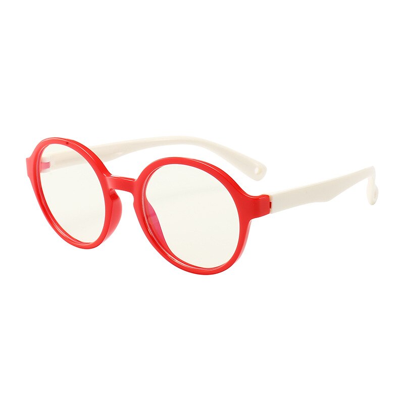 Anti Blauw Licht Bril Voor Kinderen Computer Bril Uv Bescherming Anti Glare Brillen Blok Glare Game Tv Bril Kinderen: red white