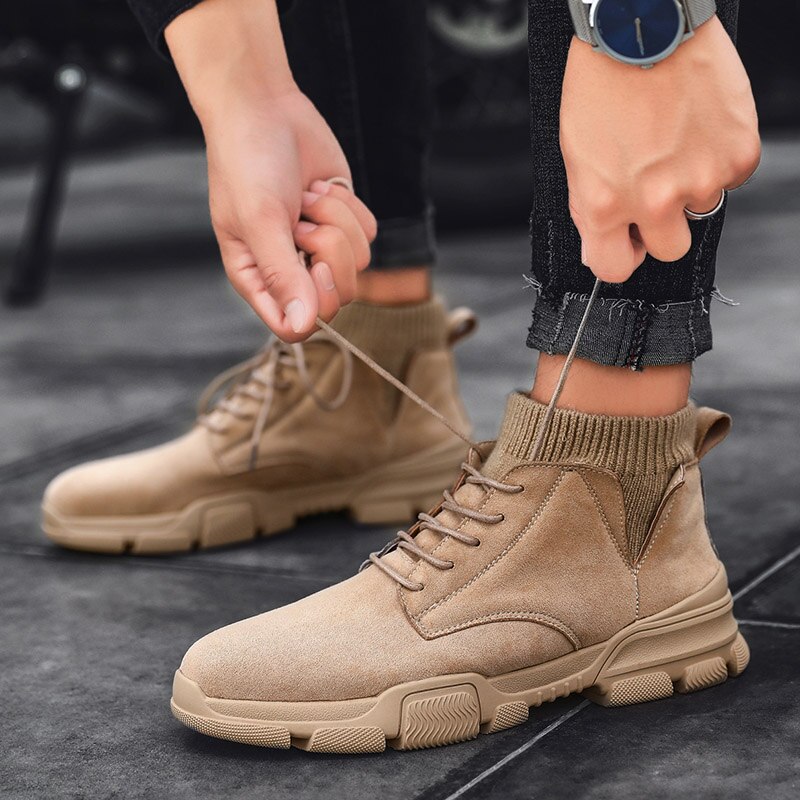 Gul sko herr man de formell hombre causal informales boots boty fritidsskor canvas sport herr för