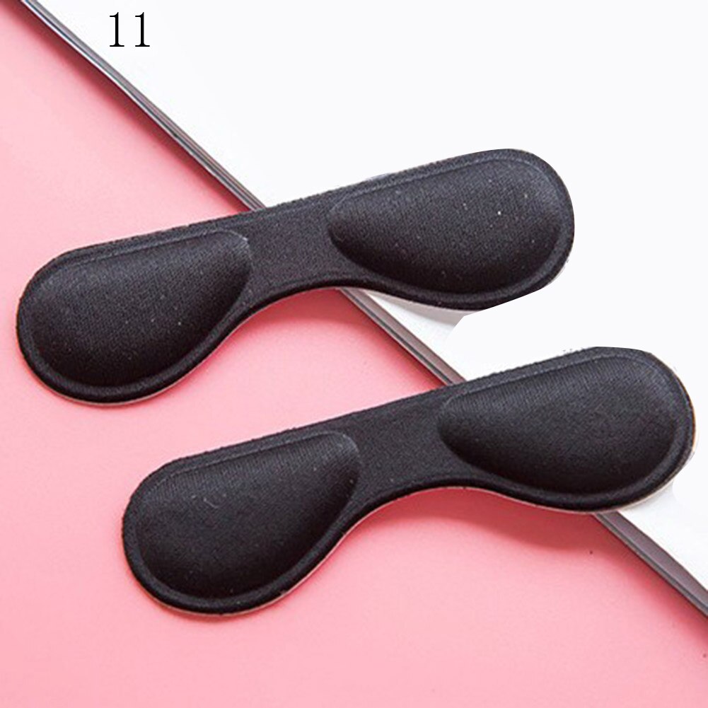 Vrouwen Inlegzolen Voor Schoenen Hoge Hakken Kleverige Stof Hak Liner Grips Protector Sticker Pijnbestrijding Voetverzorging Inserts Heel Pads: 11