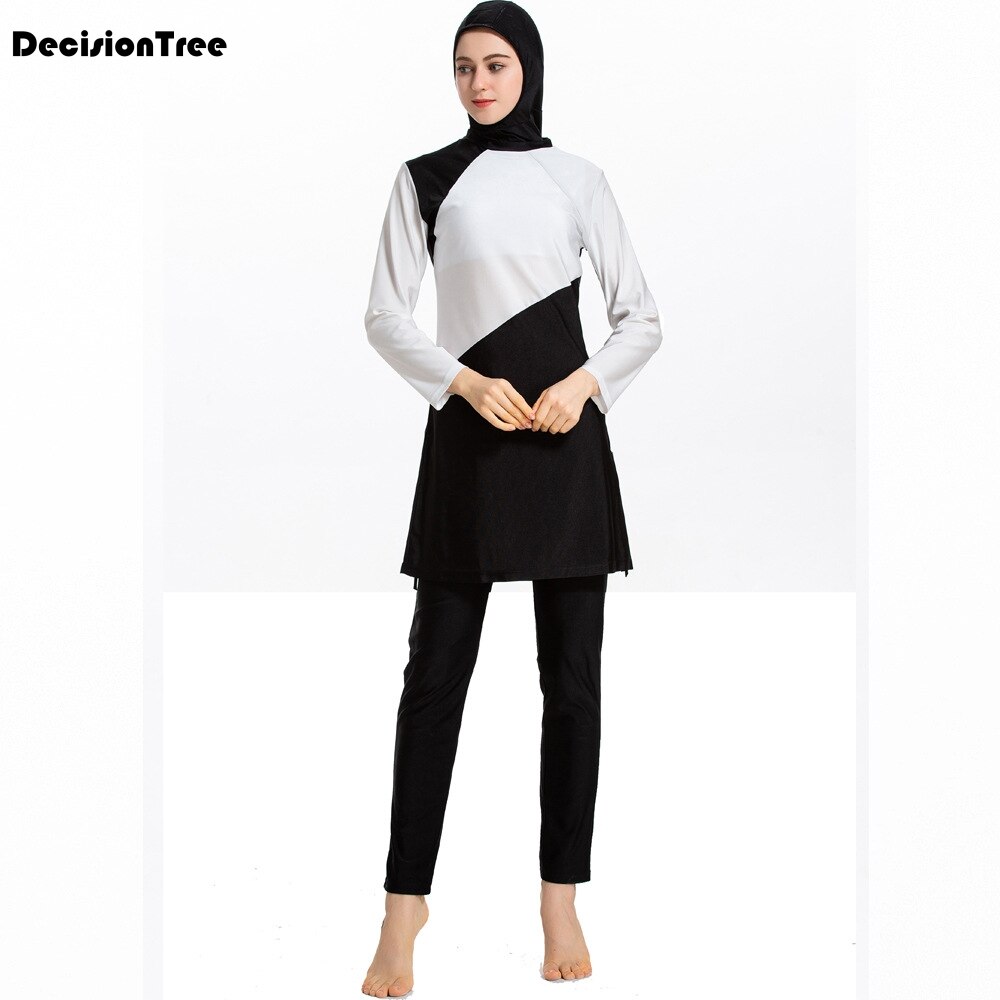 swimsuit burkini muslim women modest swimwear burquini swimsuits coverage hijab muslim swimwear bathing suit patchwork