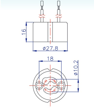 5 stk/mye fabrikkporselen lampesokkel  gu10 lampe sokkel  gu10 stikkontakt lampeholder