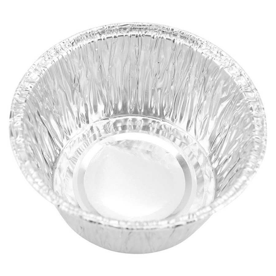 Molde desechable para Tartas, molde de aluminio para huevos, plato redondo para Tartas, moldes para tartas