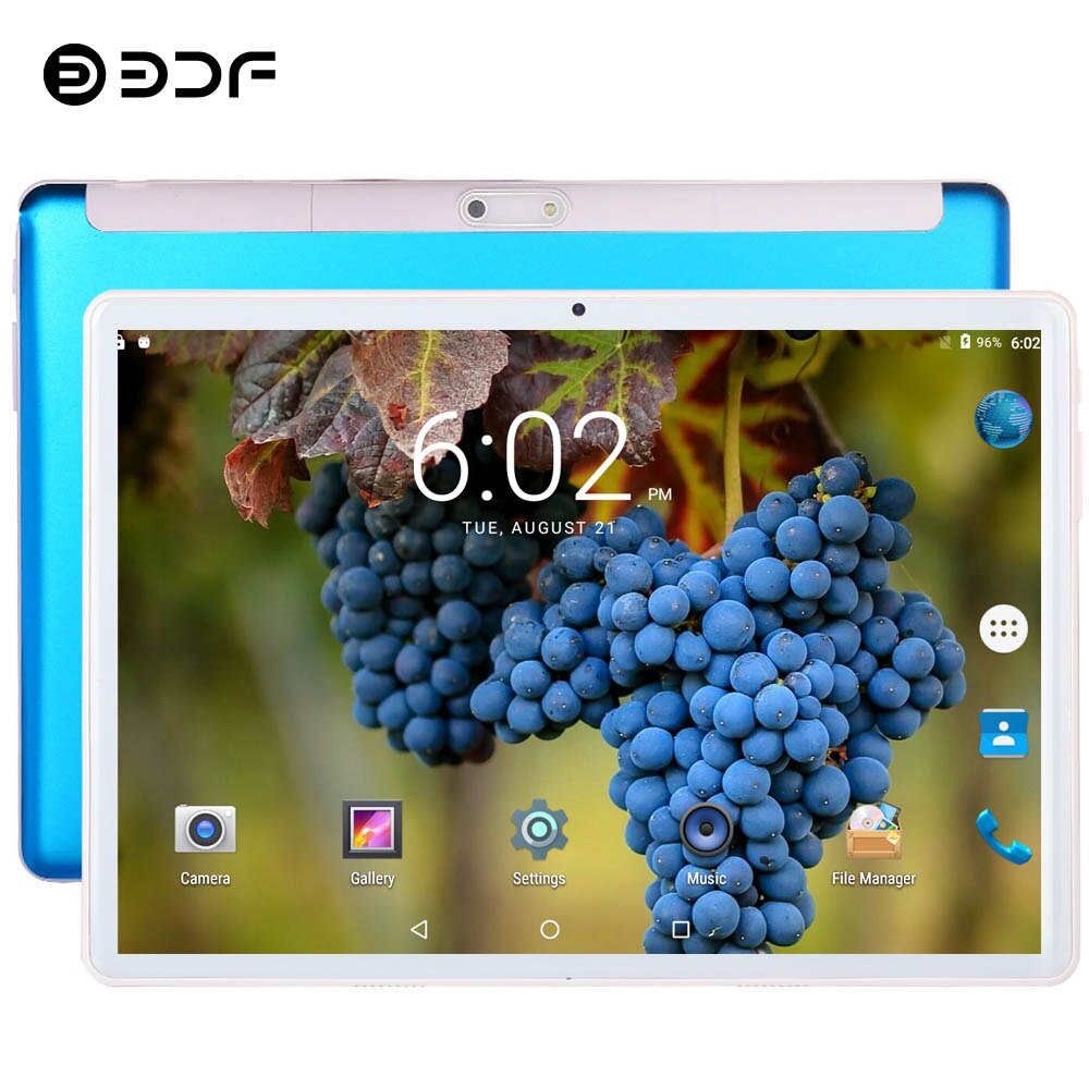 BDF la couverture en cuir noir et le clavier Bluetooth sans fil pour tablette de 10 pouces utilisent une résistance aux chutes antichoc Anti-poussière M107