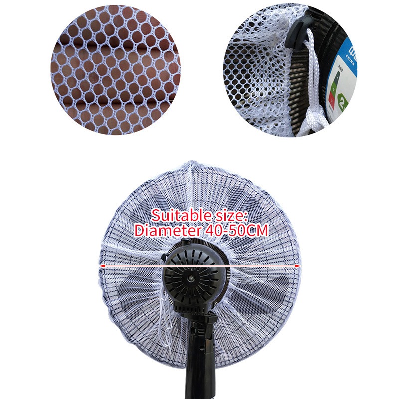Elektrische Ventilator Cover Anti-Chuck Fan Guard Veiligheid Mesh Bescherming Fan Finger Protector Home Office Stofkap Fans Netto