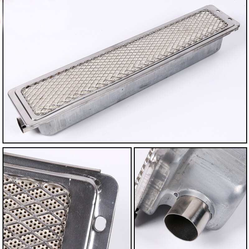 bbq barbecue BBQ infrared ceramic grill stainless steel ceramic gas burner stove aluminum plate ceramic sheet energy-saving