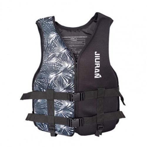 Life Vest Swimming Jacket Strong Buoyancy Lightweight Life Boating Swimming Drifting Safety Vest Water Sports Supplies: black / S