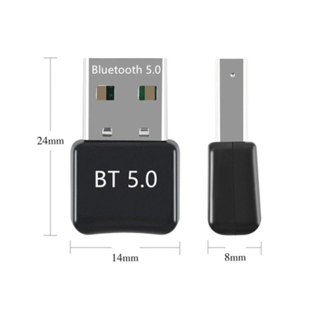 PzzPss Mini Wireless USB Bluetooth 5.0 Adapter Receiver Dongle Low Latency Audio Music Bluthooth 5.0 Transmitter For PC Laptop