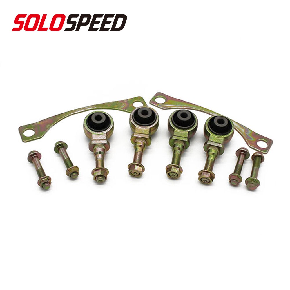 Front Upper Control Arm Bushing Kit replacement Subframe Bushing collars fit for 92-95 Civic EG Brass