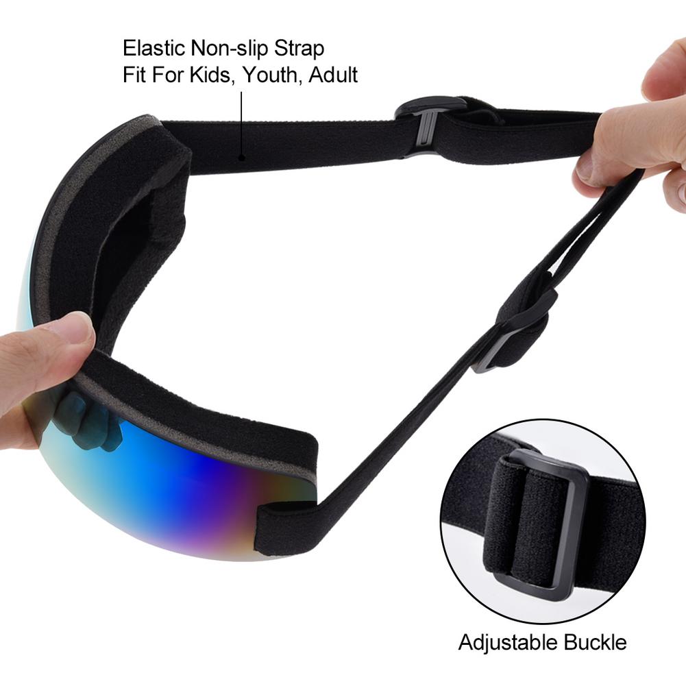 Snowboard Skiing Goggles Glasses Gear Skiing Sports Adult Anti-fog UV Dual Lens Sand-proof Glasses For Men Women Winter Ski