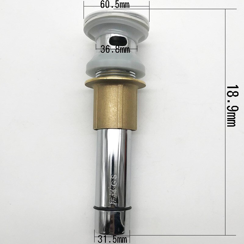 Stainless steel electroplating explosion-proof water dispenser basin basin basin turnover plate water head weighted deodorant an