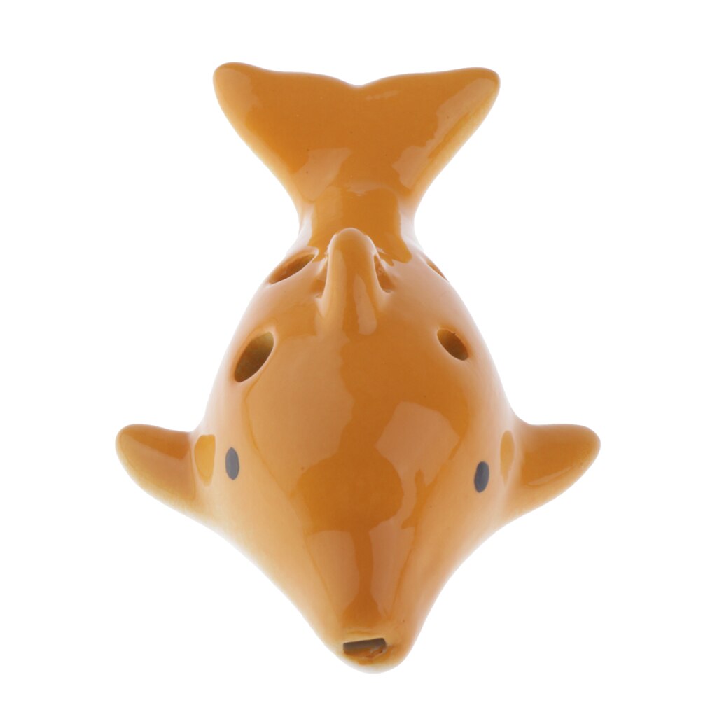 Ocarina 6 Gaten Fluit Porselein Keramische Alto C Kids Speelgoed Muziekinstrument