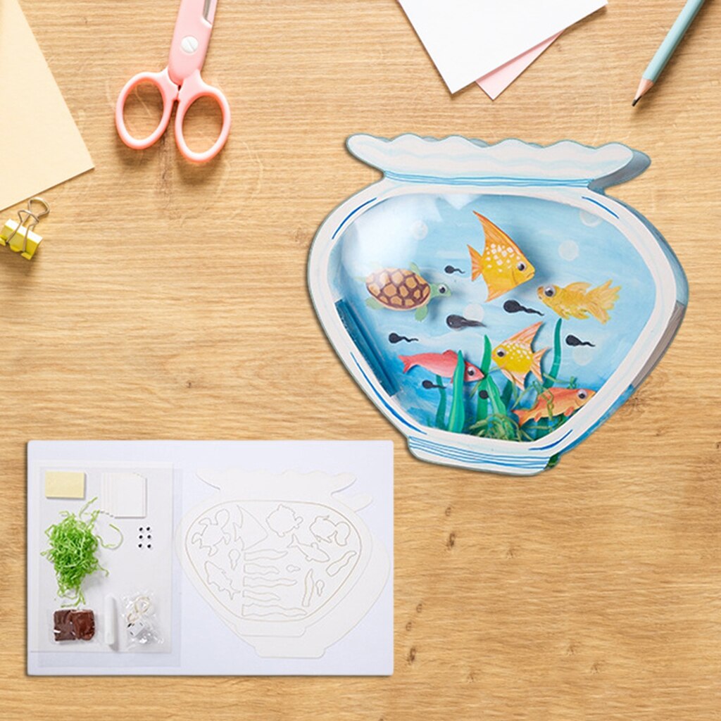 DIY Paper Painting Craft Kits Craft Art Painting Supplies for Home School