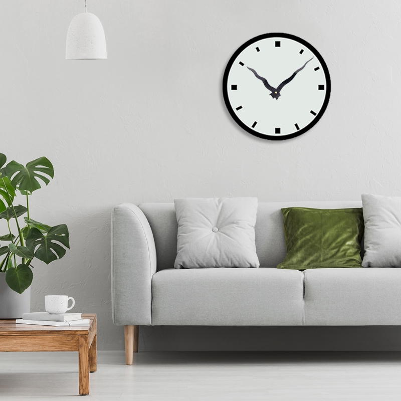 Movimiento de reloj de cuarzo, Kit de movimiento de reloj de pared, mecanismo de reparación, piezas de repuesto, movimiento silencioso de barrido