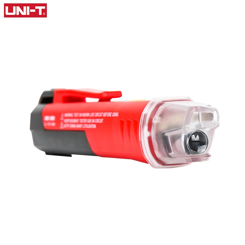 Lápiz eléctrico UNI-T UT12D, 24V-1000V, sin contacto, indicador de detección de voltaje CA, probador de voltímetro