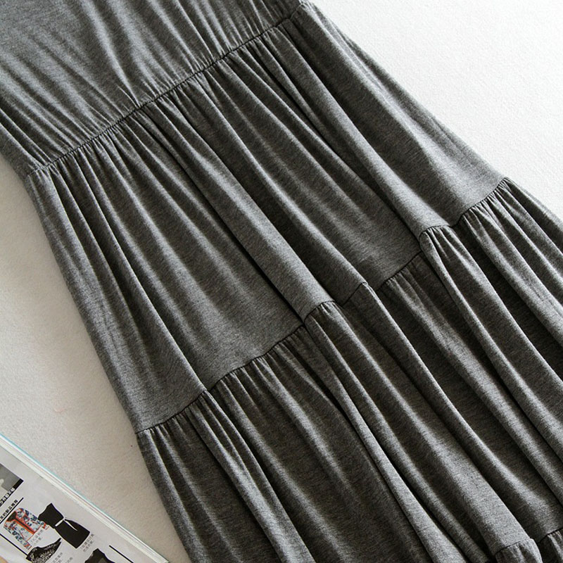 modal Lange Mutterschaft Kleid Schwangerschaft Kleidung Ärmellose Kleider Für Schwangere Frauen Sommer Mutterschaft Kleidung Gravidas Vestidos
