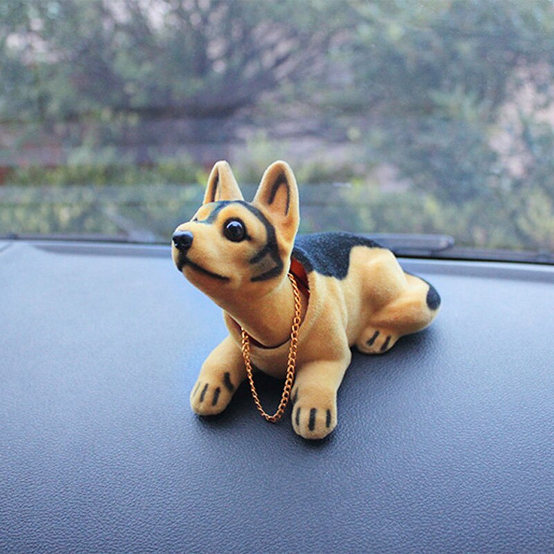 Auto Pop Husky Beagle St Bernard Schudden Hoofd Hond Decoratie Auto-interieur Decoratie Leuke Tafelblad Ornament